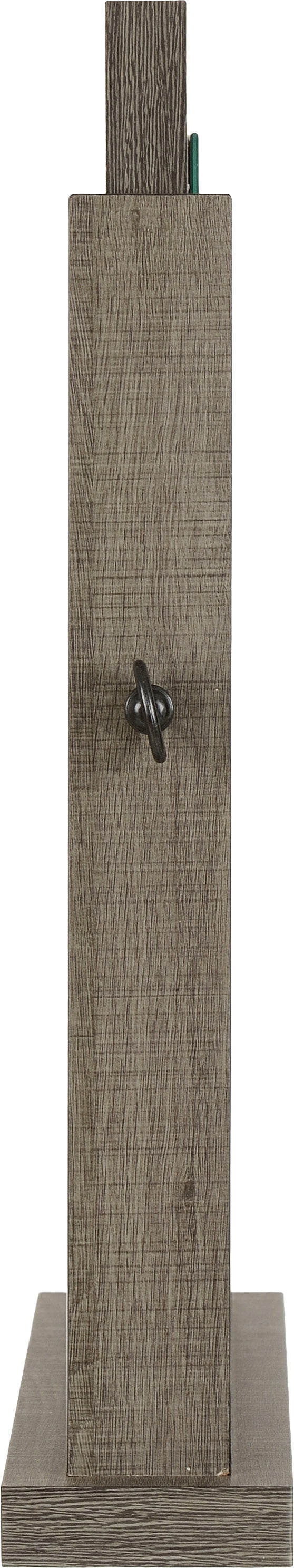 Lisbon Dressing Table Mirror - Black Wood Grain