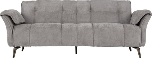 Amalfi 3 Seater Sofa | Grey Fabric | Furniture Cash and Carry