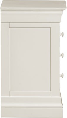 Bordeaux 3 Drawer Bedside