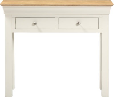 Bordeaux Console Table | Ivory-Oak | Furniture Cash and Carry