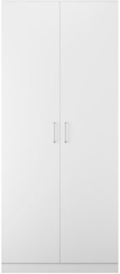 Dakota 2 Door Wardrobe | White | Furniture Cash and Carry
