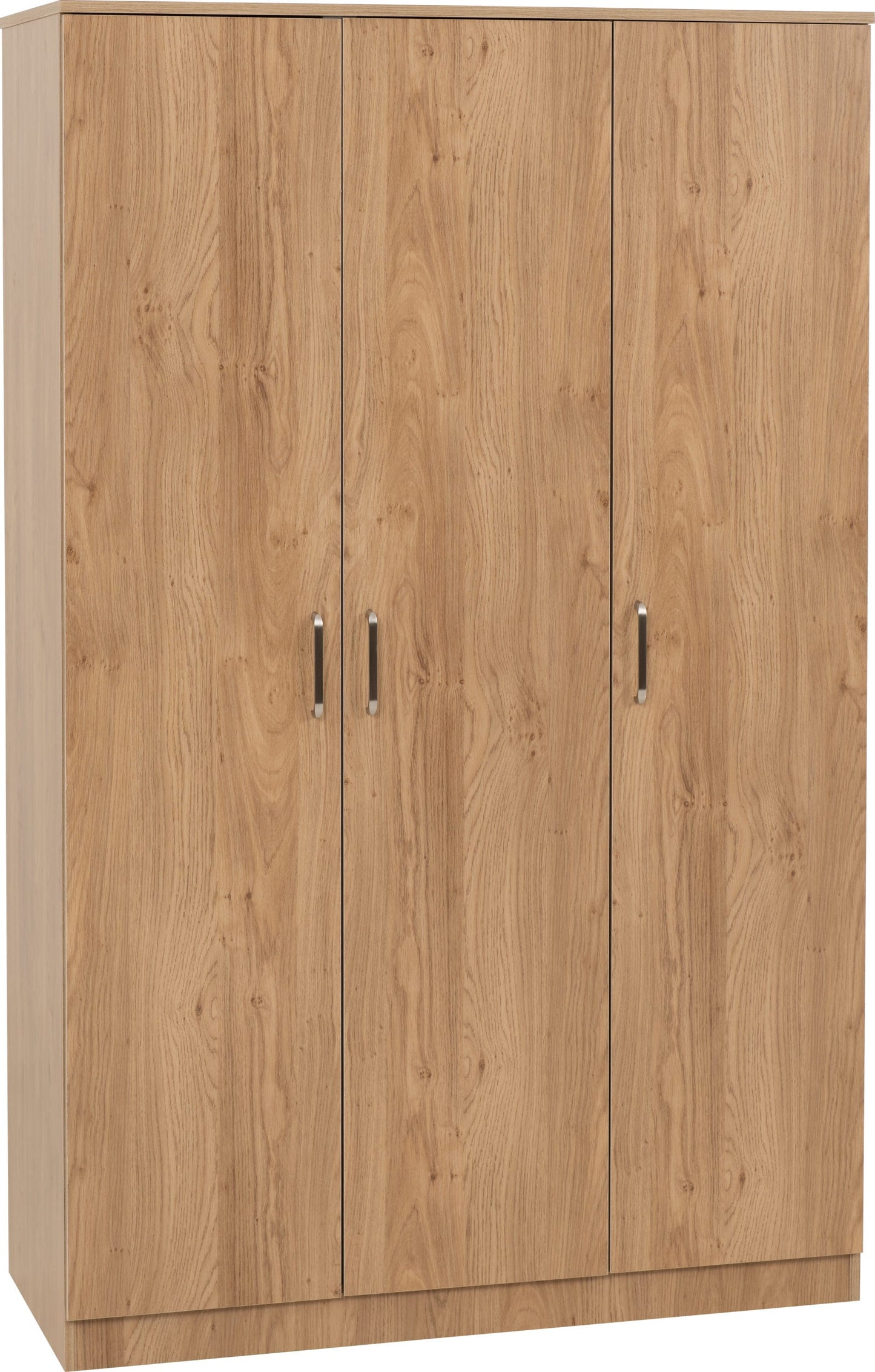 Dakota 3 Door Wardrobe | White | Furniture Cash and Carry