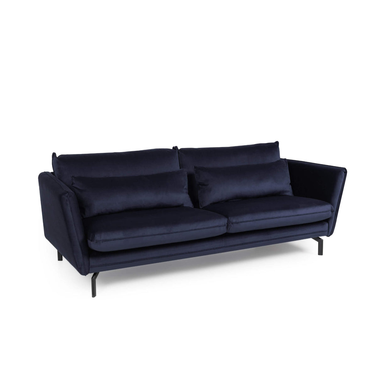 Elford Fabric Sofa 3S - Navy