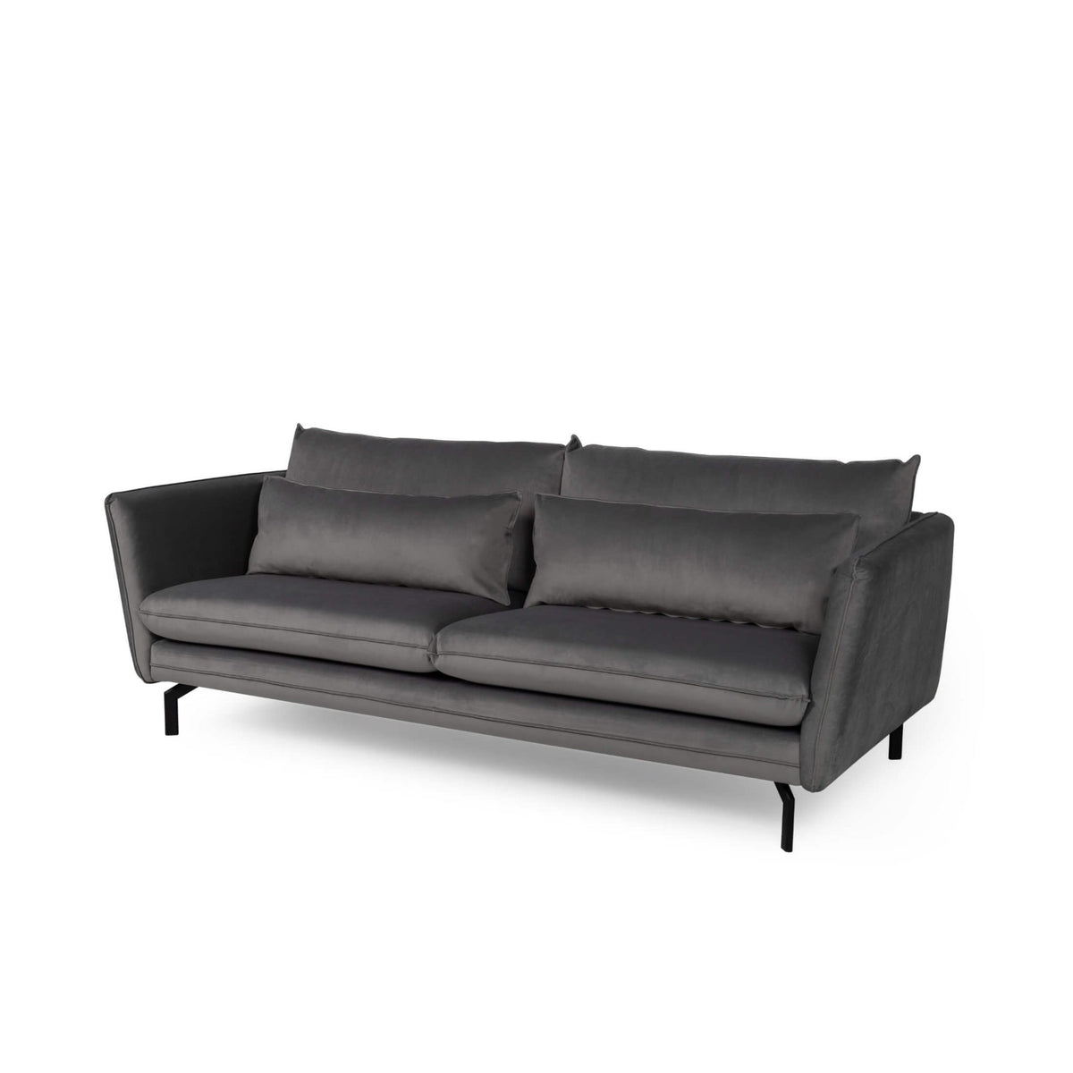 Elford Fabric Sofa 3S - Grey