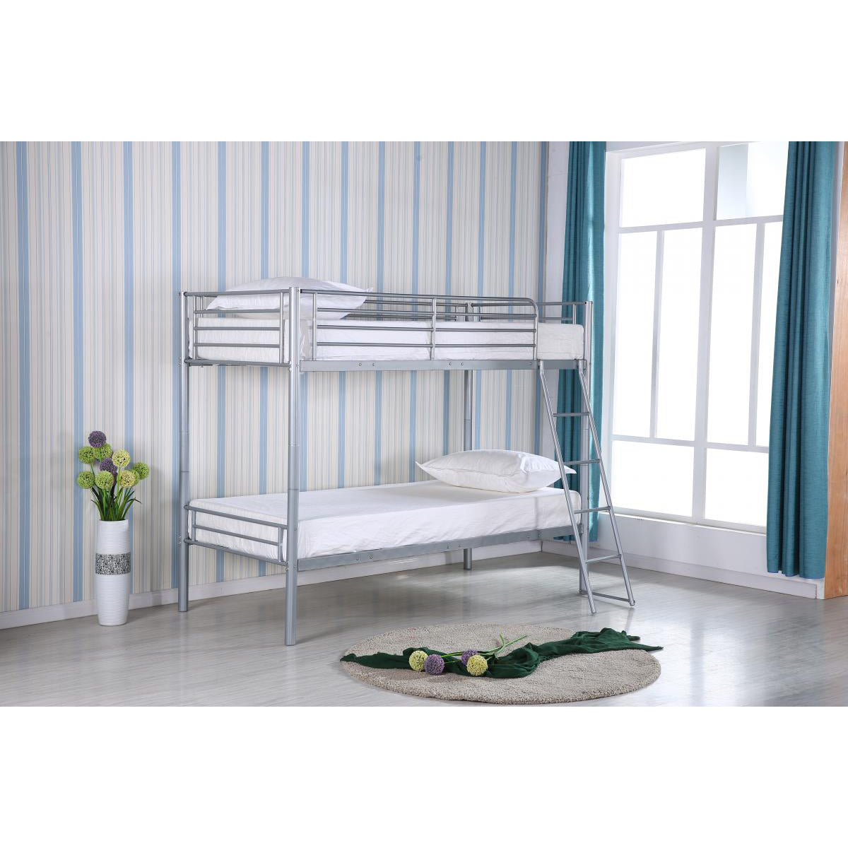 Himley Bunk Bed - Silver