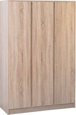 Malvern 3 Door Wardrobe Bedroom Set