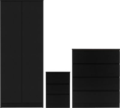 Malvern Trio | Black | Furniture Cash and Carry