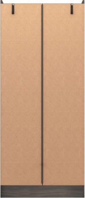Nevada 2 Door 1 Drawer Wardrobe