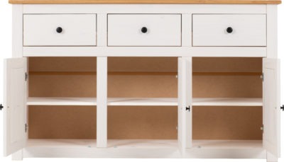 Panama 3 Door 3 Drawer Sideboard