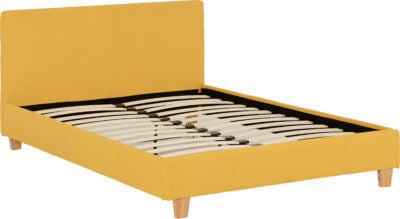 Prado 4'6" Bed | Black Faux Leather | Furniture Cash and Carry