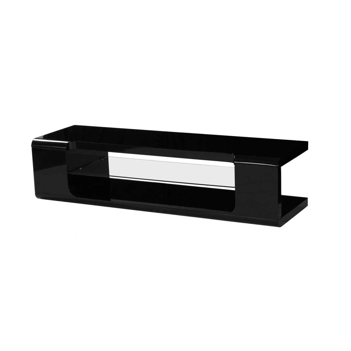 Parker High Gloss TV Cabinet - White