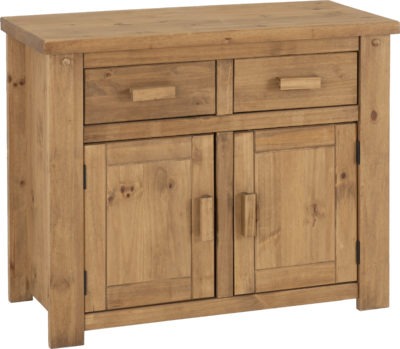 Tortilla 2 Door 2 Drawer Sideboard | Distressed Waxed Pine | Furniture Cash and Carry