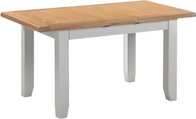 Windsor Extending Dining Table | Pebble Grey-Oak | Furniture Cash and Carry