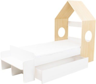 Cody 1 Drawer House Bed - Furniture Cash and Carry