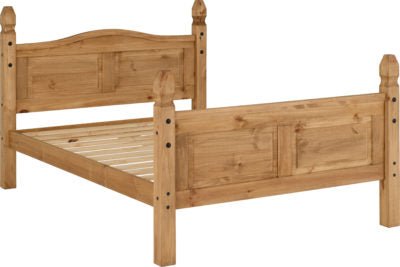 Corona 5' Bed High Foot End - Furniture Cash and Carry