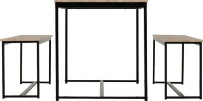 Lincoln 1+2 Dining Bench Set - Furniture Cash and Carry