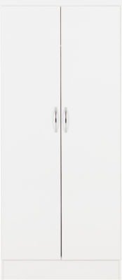Nevada 2 Door All Hanging Wardrobe - Furniture Cash and Carry