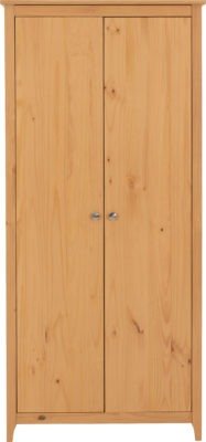 Oslo 2 Door Wardrobe - Furniture Cash and Carry