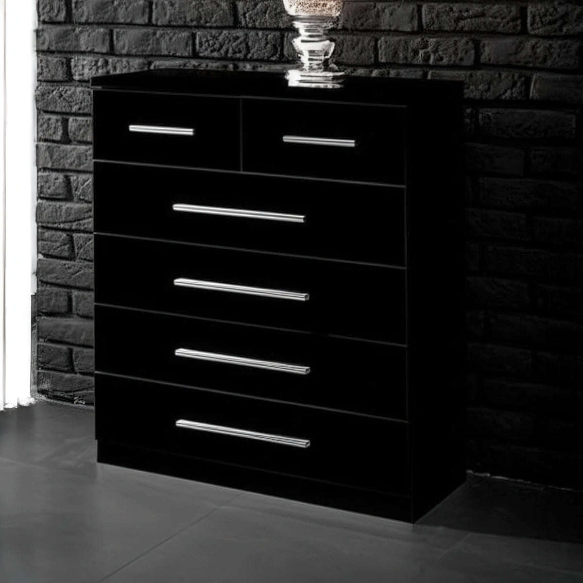 Topline Chest 4+2 - Black