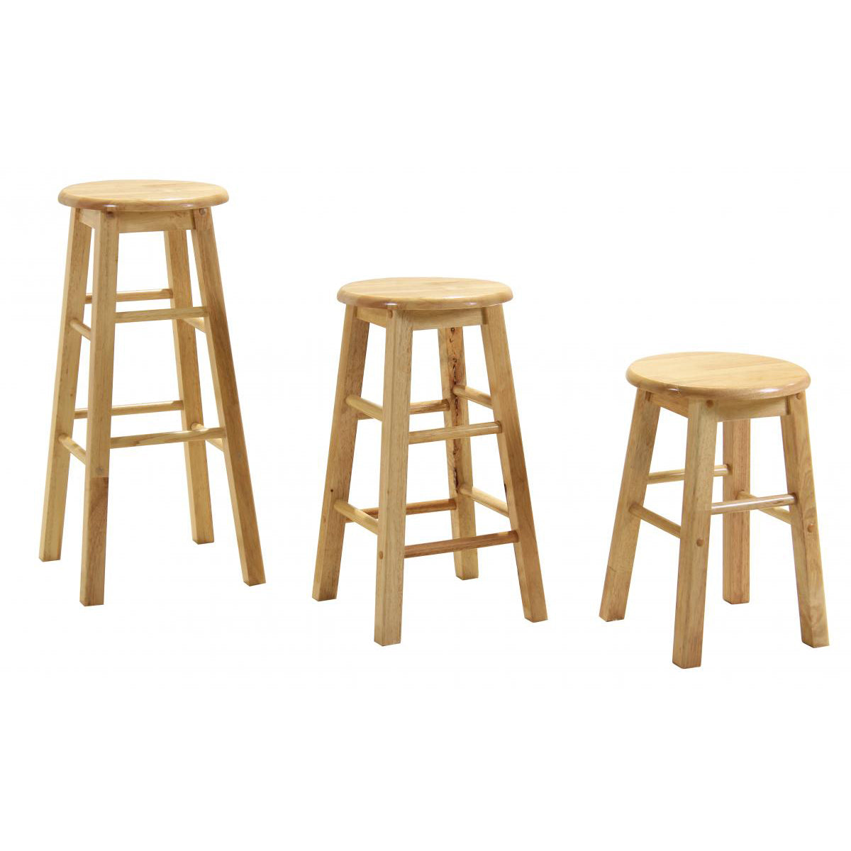 Bar Stool 24 Non Swivel (Sold in Pairs)" (Set of 2)
