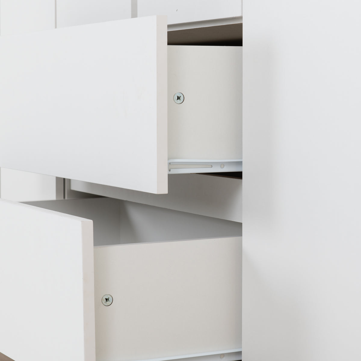 Malvern 6 Door 2 Drawer Wardrobe - White