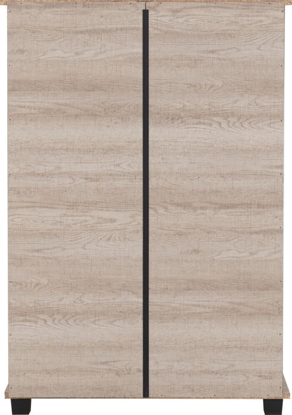 Oliver 3+2 Drawer Chest - Light Oak Effect