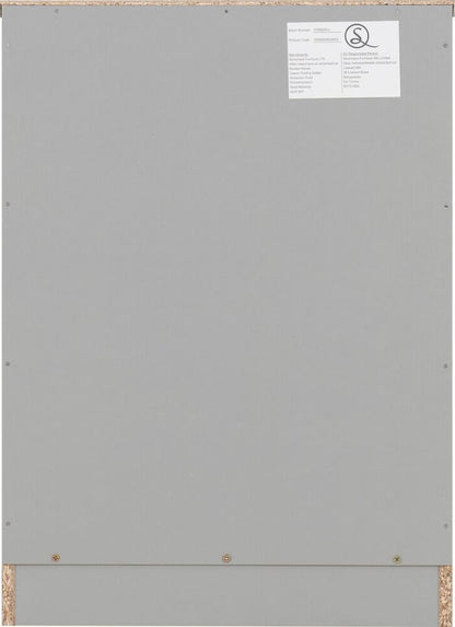 Dakota 3 Drawer Bedside - Light Grey
