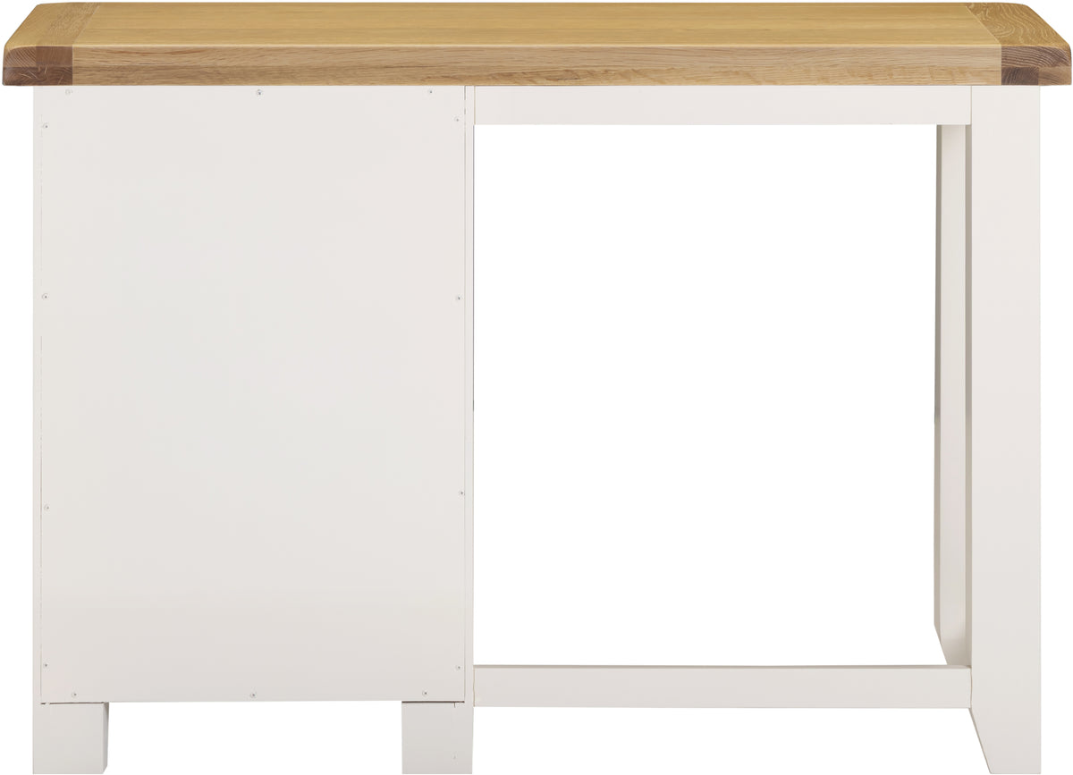 Windsor 3 Drawer Dressing Table - Ivory/Oak