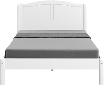 Stratford 4'6" Bed - White