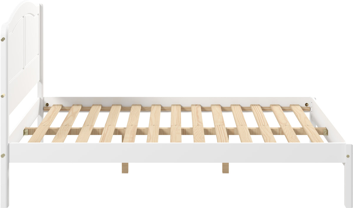 Stratford 4'6" Bed - White