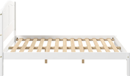 Stratford 4'6" Bed - White