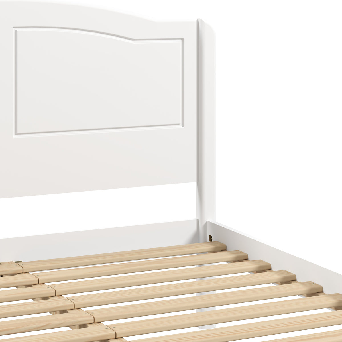 Stratford 4'6" Bed - White