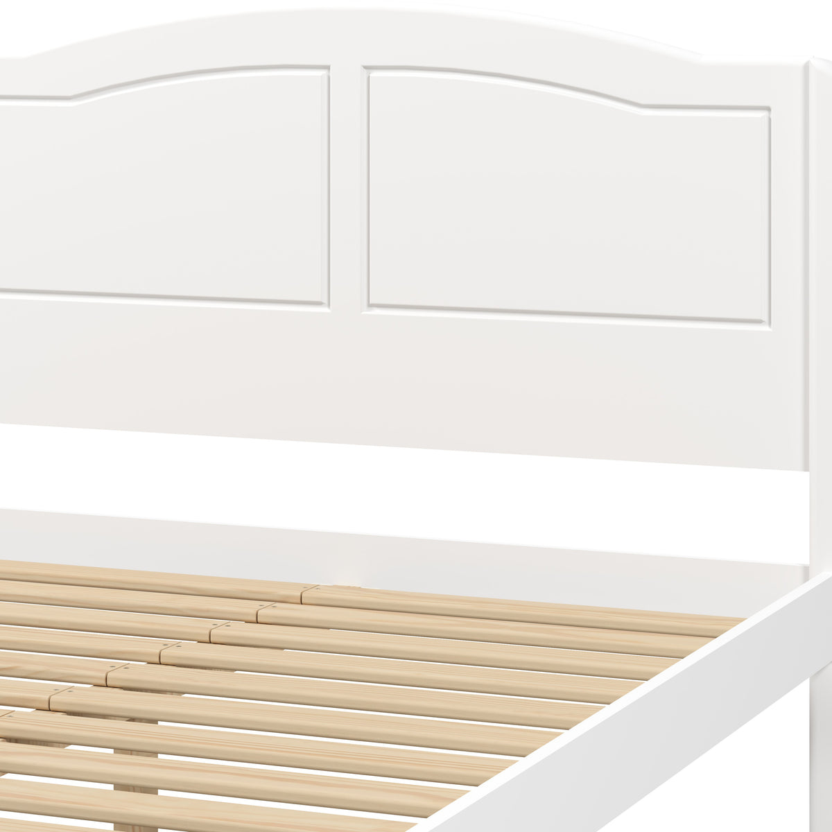 Stratford 4'6" Bed - White