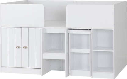 Orlando Study Bunk - White