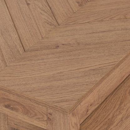 Leon Nest of 2 Tables - Medium Oak Effect