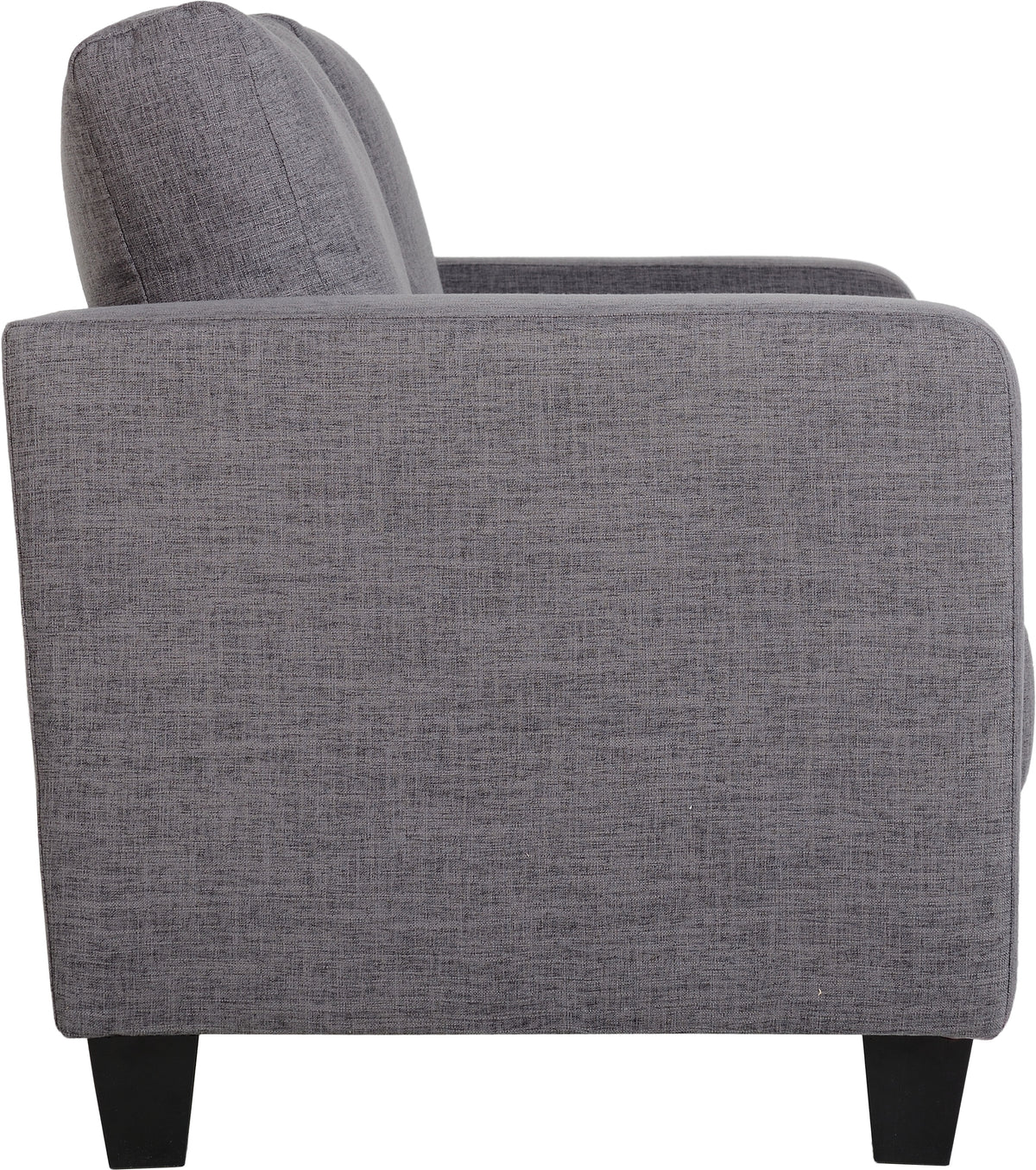 Tempo Two Seater Sofa-in-a-Box - Grey Fabric