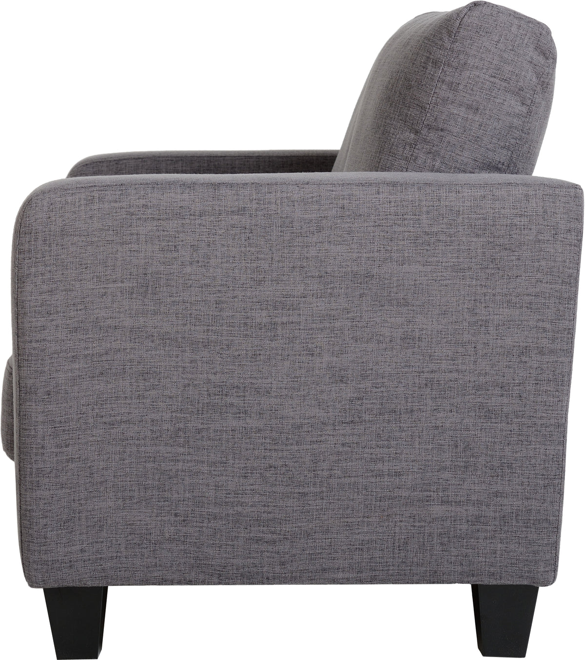 Tempo Two Seater Sofa-in-a-Box - Grey Fabric