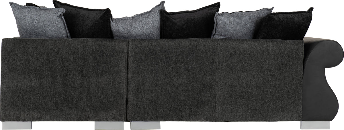 Elsa Corner Sofa - Dark Grey