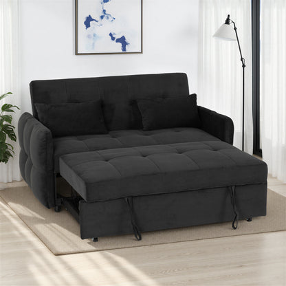 Chelsea Sofa Bed - Black Fabric