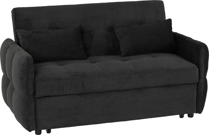 Chelsea Sofa Bed - Black Fabric