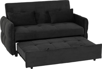 Chelsea Sofa Bed - Black Fabric
