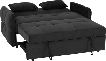 Chelsea Sofa Bed - Black Fabric