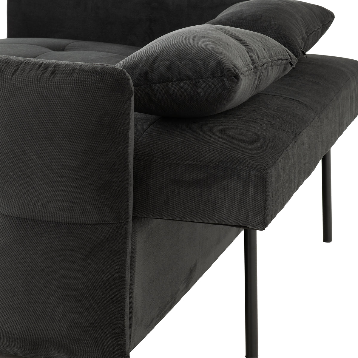 Chelsea Sofa Bed - Black Fabric