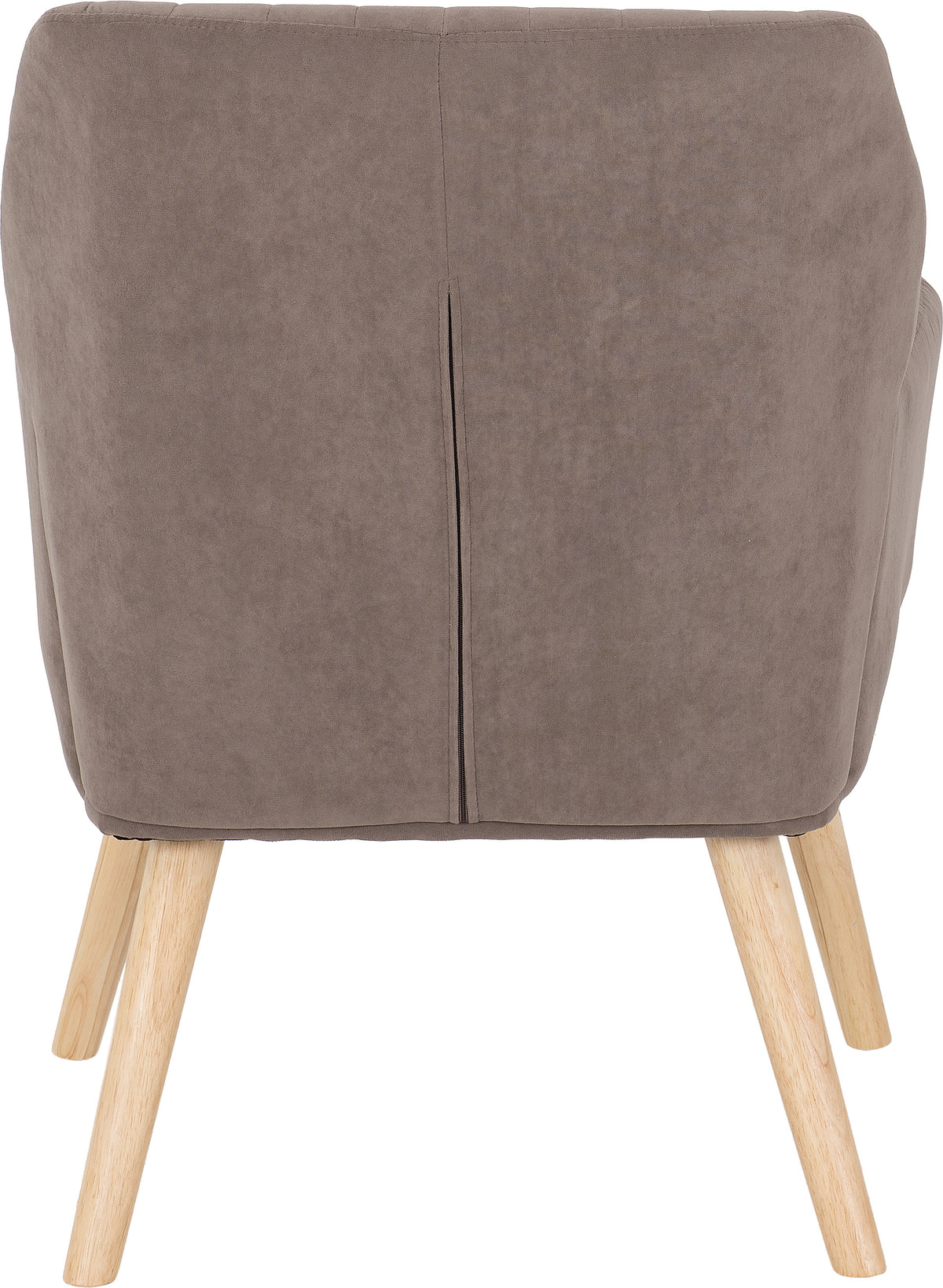 Jordan Occasional Chair - Brown Velvet Fabric