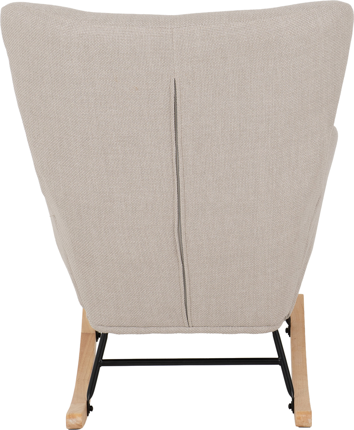 Hayden Rocking Chair - Beige Fabric