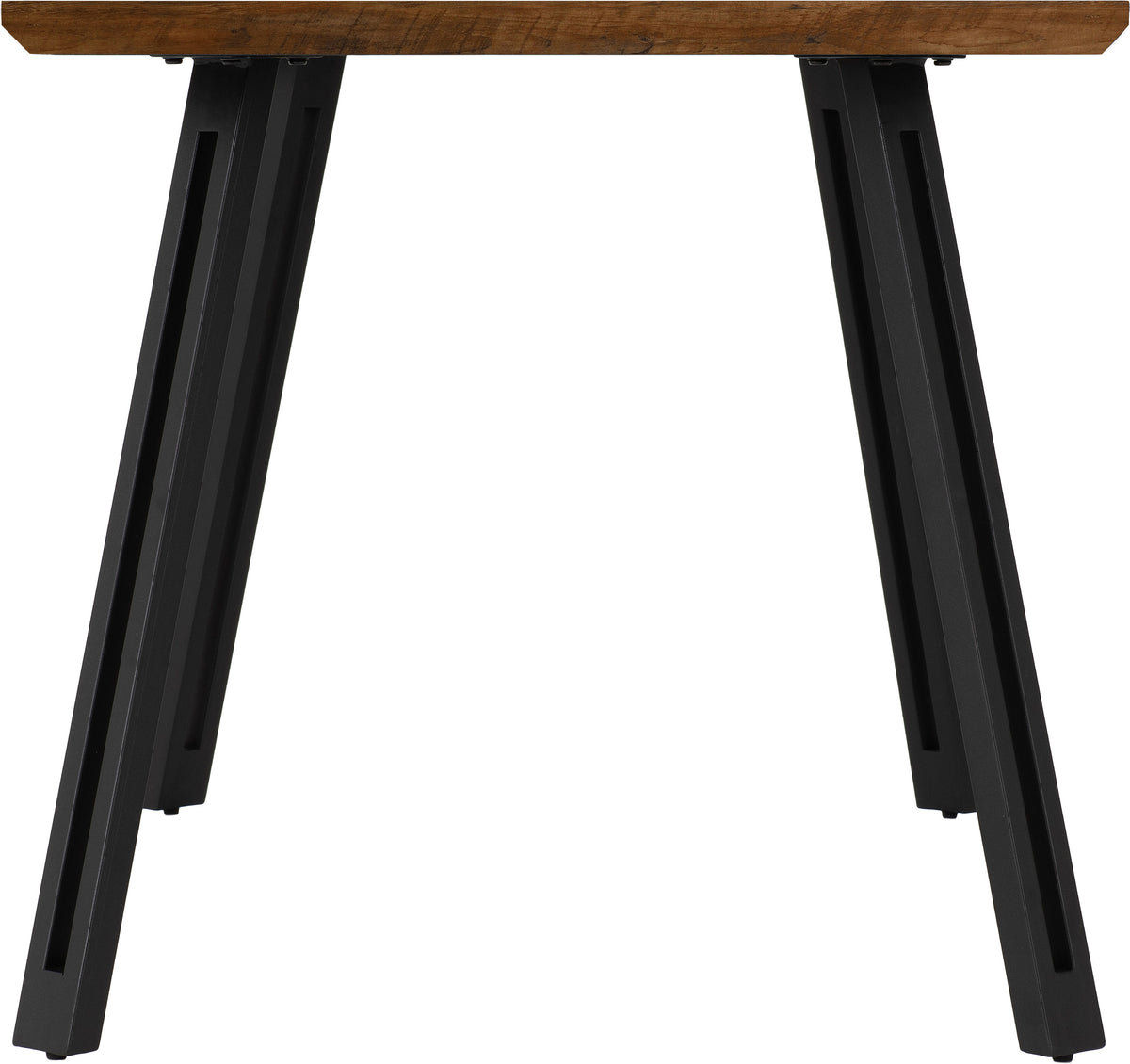 Quebec Wave Edge Dining Set with Lukas Chairs - Medium Oak Effect/Black/Grey Velvet