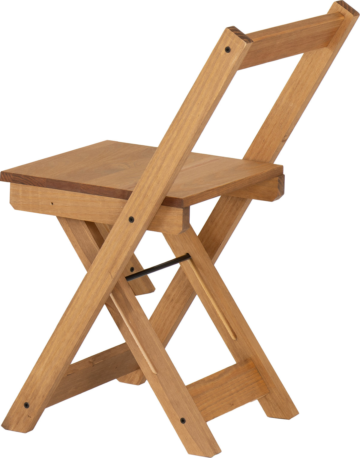Santos Folding Chair (Box of 2) - Natural Wax
