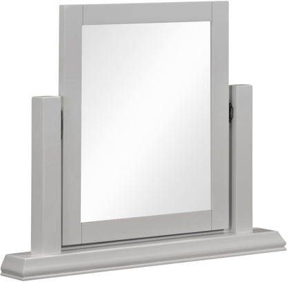 Bordeaux Dressing Table Mirror - Pebble Grey