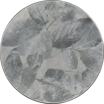Ferne Patio Dining Set - Black/Grey Leaf