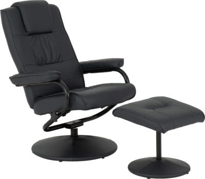 Ascot recliner chair and footstool